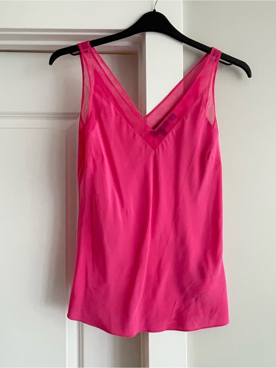 Ted Baker Tops - Ted Baker Hot Pink V-Neck Sleeveless Camisole